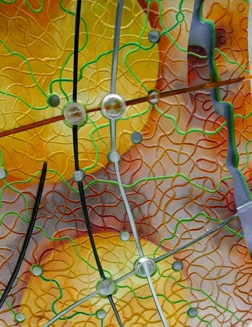 'Hurlers, summer inmto autumn...' detail.